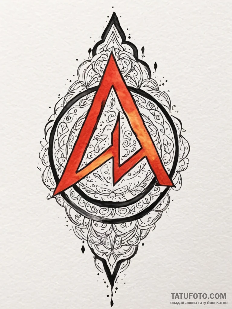 49. tattoo design: a watercolor interpretatio… — эскиз тату (№1752725944_0, 17.07.2025 04:19) — Tatufoto.com