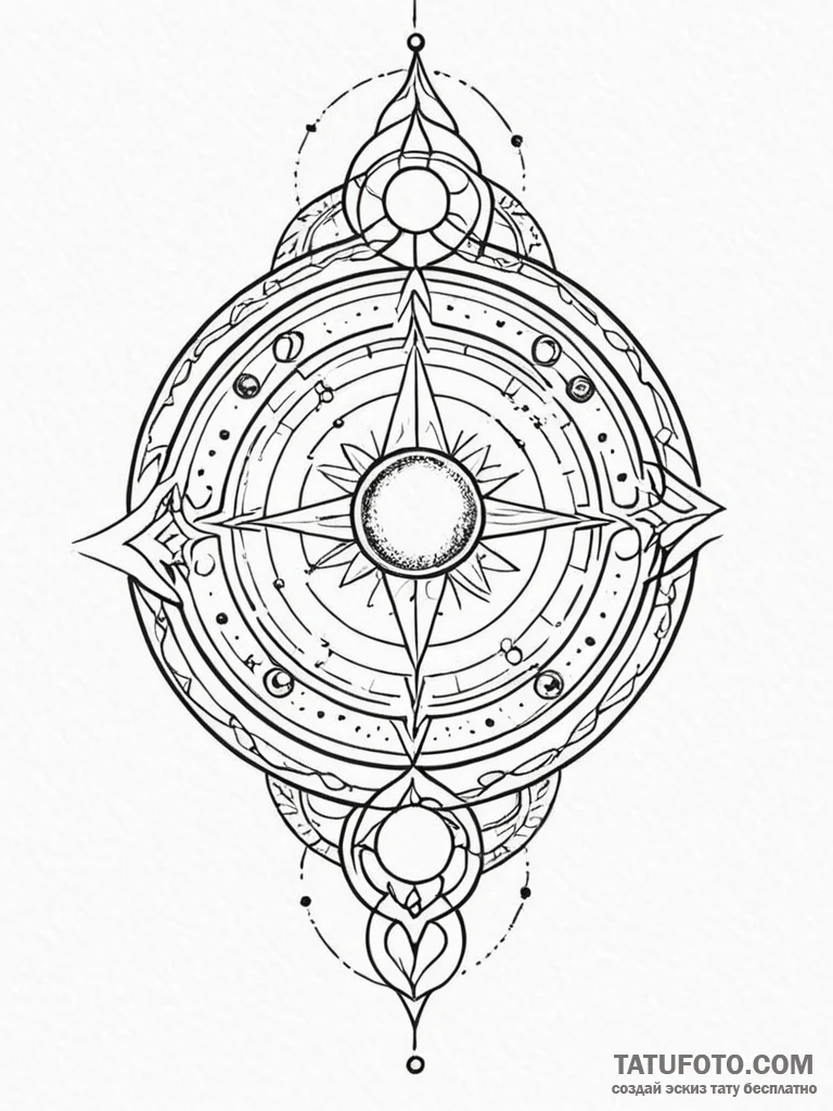 Tattoo design a delicate blend of colors that... - эскиз тату (№1752728217_0, 17.07.2025 04:56) — Tatufoto.com