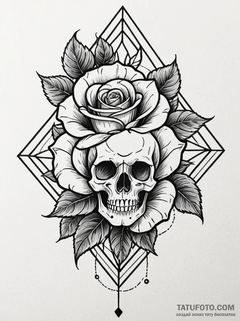 Tattoo sketch a stylized loading screen progr... - эскиз тату (№1752728694_0, 17.07.2025 05:04) — Tatufoto.com