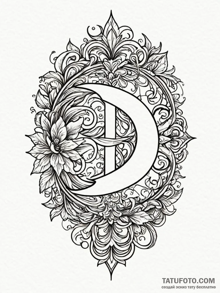 Tattoo design a stylized 'f' for 'respects' b... - эскиз тату (№1752730935_0, 17.07.2025 05:42) — Tatufoto.com