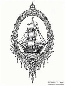 Tattoo sketch a symbol representing a persona... - эскиз тату (№1752732696_0, 17.07.2025 06:11) — Tatufoto.com