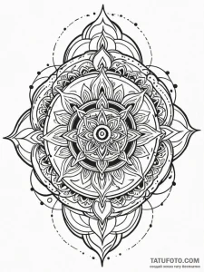 Tattoo sketch a powerful fire swirling into a... - эскиз тату (№1752735396_0, 17.07.2025 06:56) — Tatufoto.com