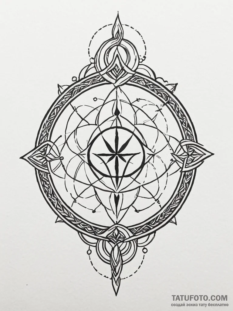 р сѓрѕр° р’рµрґр° (veda, knowledge, wisdom, p... - эскиз тату (№1752736007_0, 17.07.2025 07:06) — Tatufoto.com