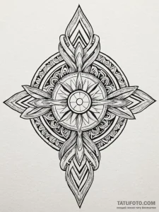 Tattoo design an ancient greek 'meander' patt... - эскиз тату (№1752738332_0, 17.07.2025 07:45) — Tatufoto.com