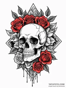 Square, tattoo flash sheet design, chicano ta... - эскиз тату (№1752741844_0, 17.07.2025 08:44) — Tatufoto.com