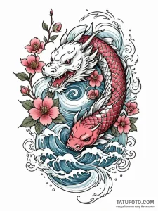 Raspberry, ink illustration for tattoo, muted... - эскиз тату (№1752742532_0, 17.07.2025 08:55) — Tatufoto.com