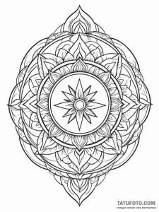 Tattoo sketch a delicate hand mirror reflecti... - эскиз тату (№1752742760_0, 17.07.2025 08:59) — Tatufoto.com