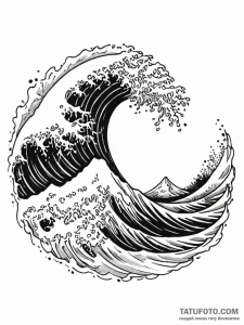 Tattoo design an abstract interpretation of a... - эскиз тату (№1752745675_0, 17.07.2025 09:47) — Tatufoto.com