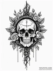 126. tattoo sketch: the rune "rod," depicted... - эскиз тату (№1752750193_0, 17.07.2025 11:03) — Tatufoto.com