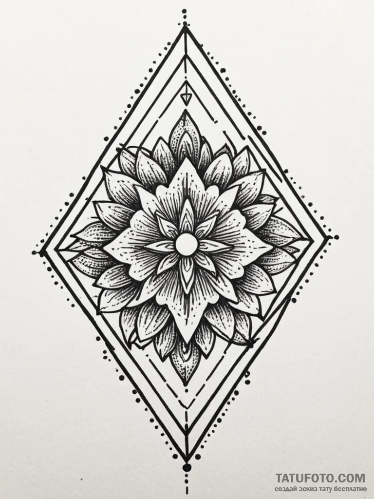 Tattoo sketch a strong, single brushstroke, s... - эскиз тату (№1752750883_0, 17.07.2025 11:14) — Tatufoto.com