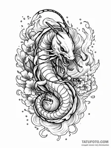 Tattoo design a scorpio scorpion, drawn with... - эскиз тату (№1752752486_0, 17.07.2025 11:41) — Tatufoto.com