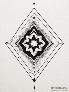 Tattoo design a subtle fabric texture (e.g.,... - эскиз тату (№1752769358_0, 17.07.2025 16:22) — Tatufoto.com
