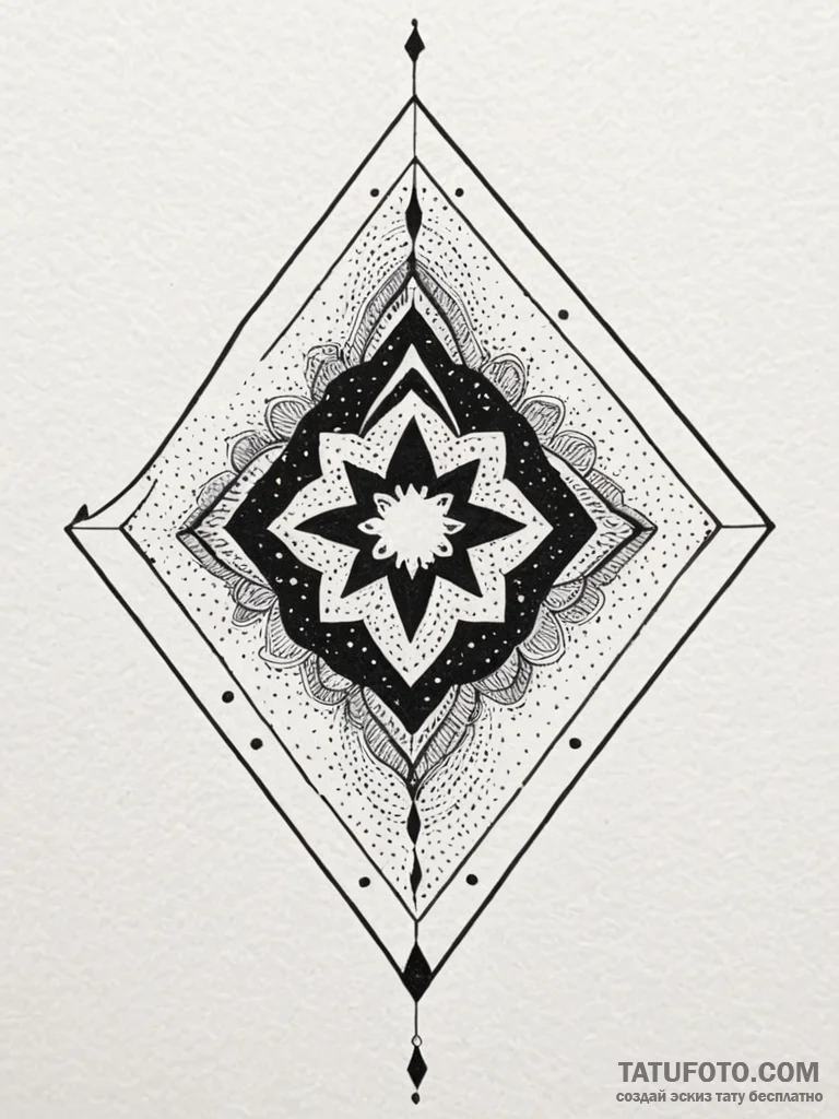 Tattoo design a subtle fabric texture (e.g.,... - эскиз тату (№1752769358_0, 17.07.2025 16:22) — Tatufoto.com