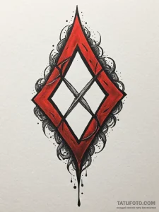 54. tattoo sketch: a rune appearing as if mag... - эскиз тату (№1752769767_0, 17.07.2025 16:29) — Tatufoto.com