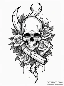 Boomerang, tattoo flash sheet design, on a cl... - эскиз тату (№1752770257_0, 17.07.2025 16:37) — Tatufoto.com