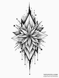 Tattoo sketch an abstract representation of "... - эскиз тату (№1752779119_0, 17.07.2025 19:05) — Tatufoto.com