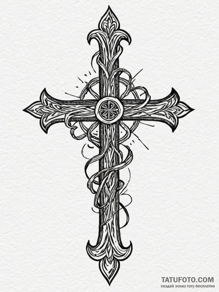 Tattoo sketch a word in a foreign language th... - эскиз тату (№1752786841_0, 17.07.2025 21:14) — Tatufoto.com