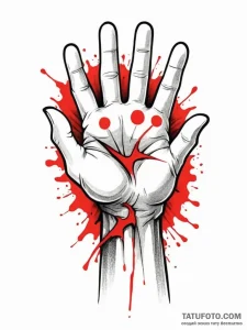 A sketch of the self-destruct wrist gauntlet.... - эскиз тату (№1752787399_0, 17.07.2025 21:23) — Tatufoto.com