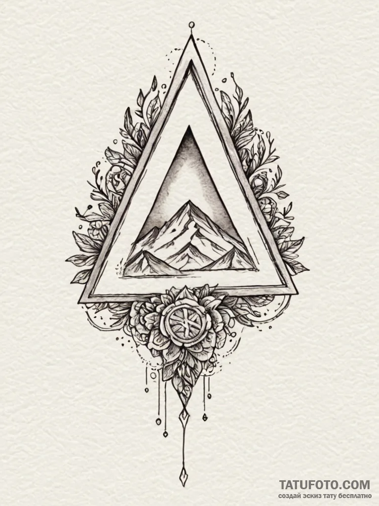 71. tattoo sketch: the rune "raduga" (rainbow... - эскиз тату (№1752791393_0, 17.07.2025 22:29) — Tatufoto.com