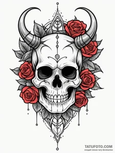 Beetle, tattoo sketch design, on a clean whit... - эскиз тату (№1752796579_0, 17.07.2025 23:56) — Tatufoto.com