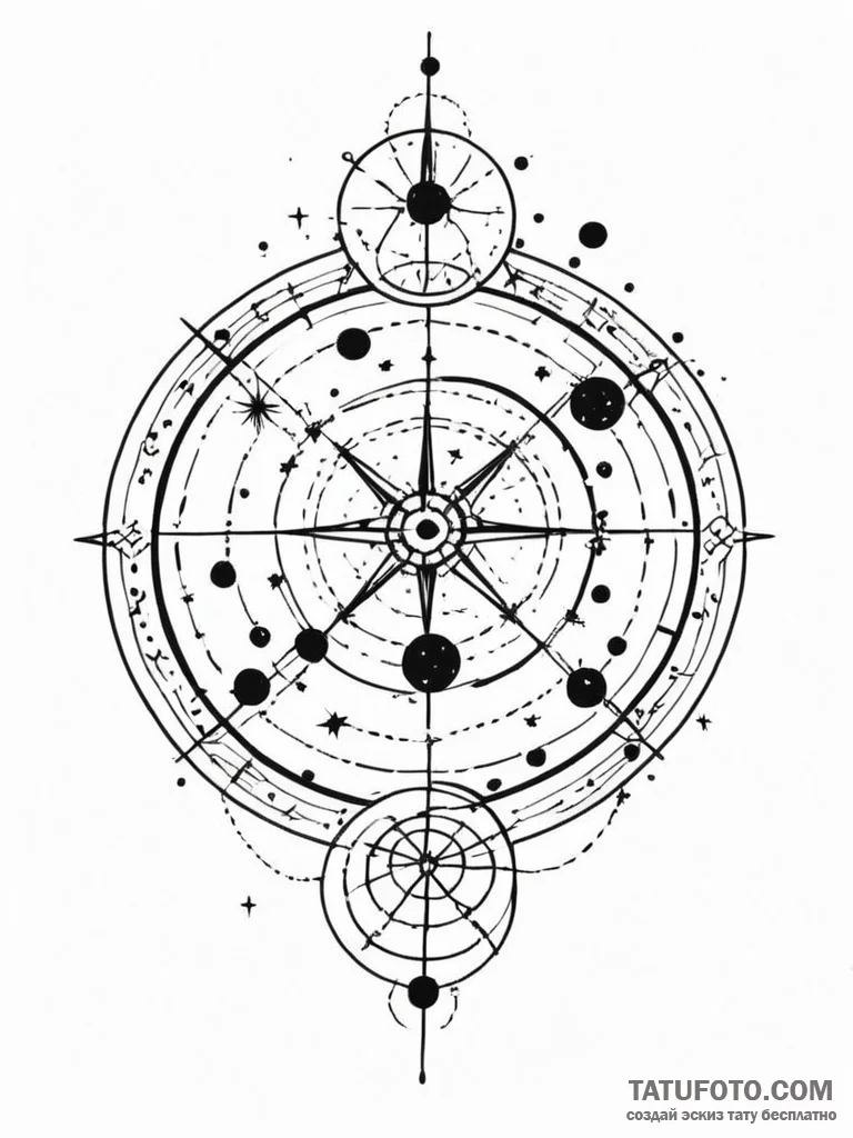 Tattoo sketch a blackwork representation of t... - эскиз тату (№1752836934_0, 18.07.2025 11:08) — Tatufoto.com