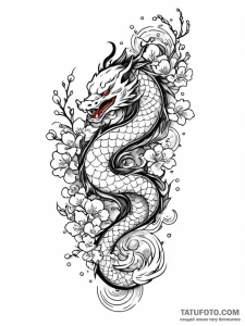 Tattoo sketch: an ornamental tattoo featuring... - эскиз тату (№1752843692_0, 18.07.2025 13:01) — Tatufoto.com