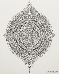 A sketch of the eternals, with the golden pat... - эскиз тату (№1752844429_0, 18.07.2025 13:13) — Tatufoto.com