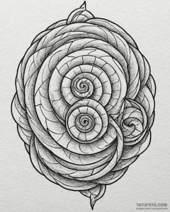 Tattoo design a simple 'triskelion' or 'tripl... - эскиз тату (№1752850478_0, 18.07.2025 14:54) — Tatufoto.com