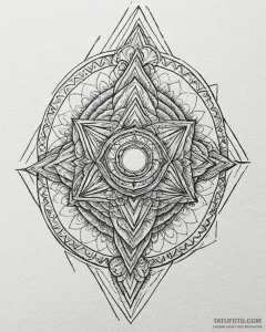 Tattoo sketch a single d6 dice with a critica... - эскиз тату (№1752850987_0, 18.07.2025 15:03) — Tatufoto.com