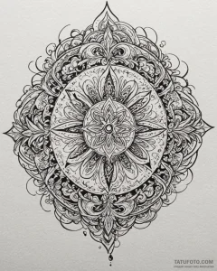 Kolovrat, tattoo sketch design, ornamental ta... - эскиз тату (№1752852684_0, 18.07.2025 15:31) — Tatufoto.com