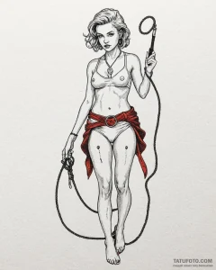 A neo-traditional tattoo of nancy callahan fr... - эскиз тату (№1752853182_0, 18.07.2025 15:39) — Tatufoto.com