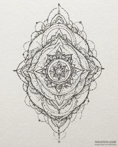 Tattoo sketch a group of small, identical sym... - эскиз тату (№1752859407_0, 18.07.2025 17:23) — Tatufoto.com
