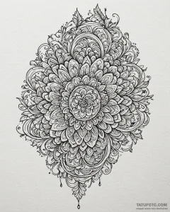 Tattoo design a single glowing pixel blackwor... - эскиз тату (№1752859748_0, 18.07.2025 17:29) — Tatufoto.com