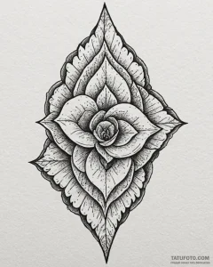 Tattoo design a textured, weathered stone eff... - эскиз тату (№1752860006_0, 18.07.2025 17:33) — Tatufoto.com