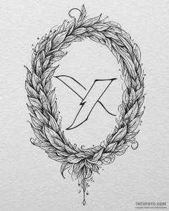 91. tattoo sketch: the rune "vetar," its line... - эскиз тату (№1752864871_0, 18.07.2025 18:54) — Tatufoto.com