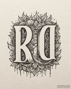 Tattoo sketch a single word split in half, on... - эскиз тату (№1752868969_0, 18.07.2025 20:02) — Tatufoto.com