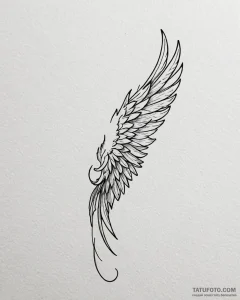 Tattoo design a shoulder blade with a gentle... - эскиз тату (№1752872628_0, 18.07.2025 21:03) — Tatufoto.com