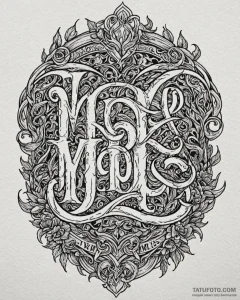 A chicano lettering tattoo of "valar morghuli... - эскиз тату (№1752874144_0, 18.07.2025 21:29) — Tatufoto.com