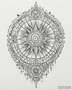 Tattoo design a neo-traditional hand holding... - эскиз тату (№1752874474_0, 18.07.2025 21:34) — Tatufoto.com
