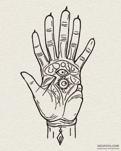 Tattoo design a minimalist symbol of a "quest... - эскиз тату (№1752875975_0, 18.07.2025 21:59) — Tatufoto.com