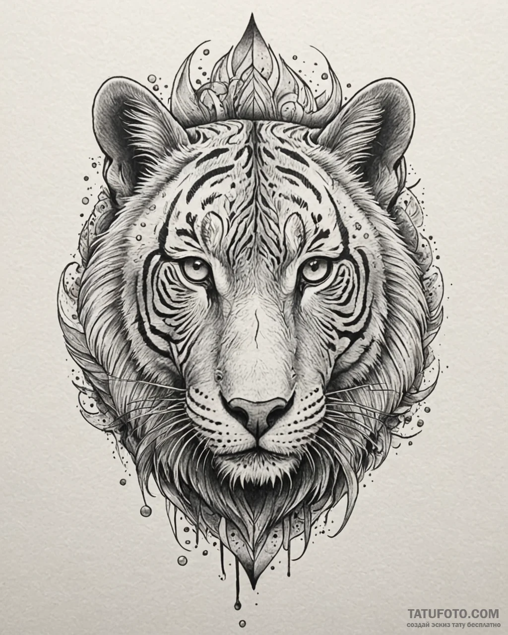 3d (effect), tattoo line art, realistic black… — эскиз тату (№1752876645_0, 18.07.2025 22:10) — Tatufoto.com