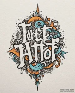 Tattoo sketch a word or phrase forming a subt... - эскиз тату (№1752879400_0, 18.07.2025 22:56) — Tatufoto.com
