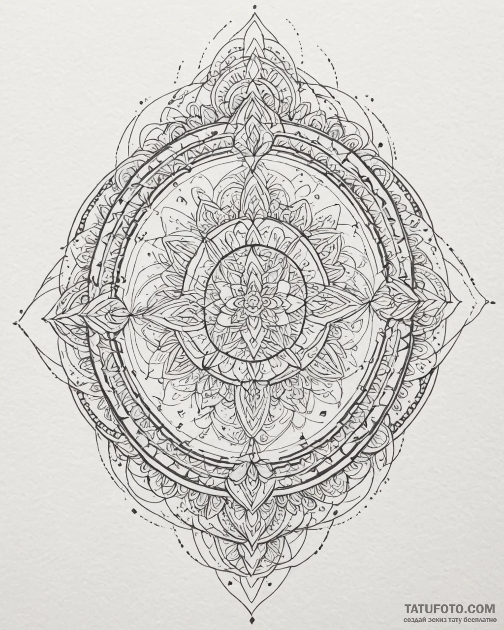 Tattoo sketch gemini twin figures created fro... - эскиз тату (№1752879986_0, 18.07.2025 23:06) — Tatufoto.com