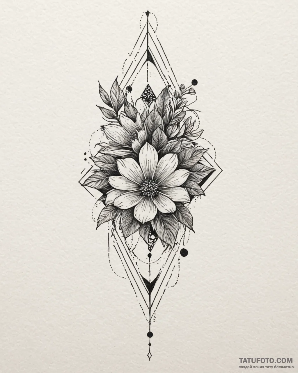 Tattoo sketch: a geometric pattern resembling… — эскиз тату (№1752882083_0, 18.07.2025 23:41) — Tatufoto.com