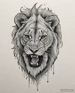 Tattoo sketch the glyph for leo (5th house) w... - эскиз тату (№1752890934_0, 19.07.2025 02:08) — Tatufoto.com