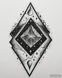 Tattoo sketch an abstract "game over" screen... - эскиз тату (№1752891099_0, 19.07.2025 02:11) — Tatufoto.com