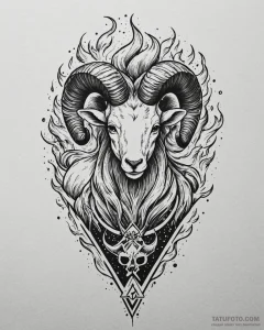 Tattoo sketch a realistic depiction of the zo... - эскиз тату (№1752897495_0, 19.07.2025 03:58) — Tatufoto.com