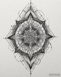 Tattoo design a subtle glow emanating from a... - эскиз тату (№1752898157_0, 19.07.2025 04:09) — Tatufoto.com