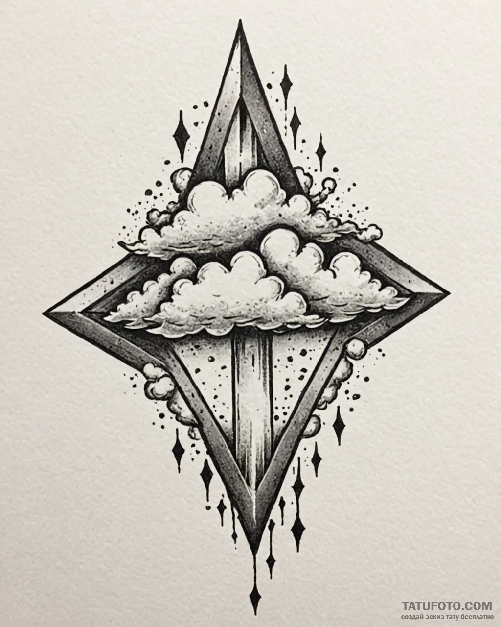 Tattoo sketch a stylized 'level up' arrow pie... - эскиз тату (№1752899647_0, 19.07.2025 04:34) — Tatufoto.com