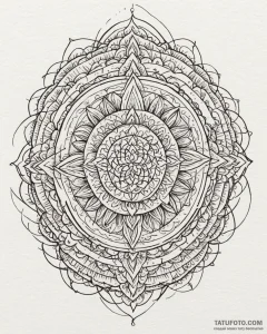 Tattoo sketch an abstract visualization of "i... - эскиз тату (№1752899812_0, 19.07.2025 04:36) — Tatufoto.com